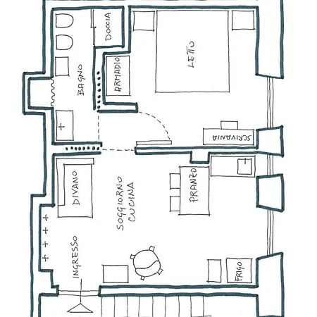 Cortile Al Vaticano By Bed&bros Apartman *